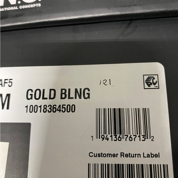 INC Elegant Gold Women's Knee-High Boots - Picture 8 of 8